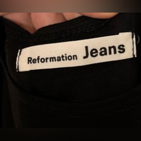 NEW Reformation Kaila Knit Faux Wrap Tank Dress Black Size XS - Picture 11 of 13